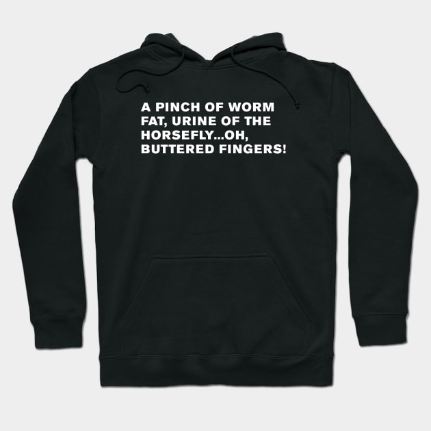 Alice In Wonderland Quote Hoodie by WeirdStuff